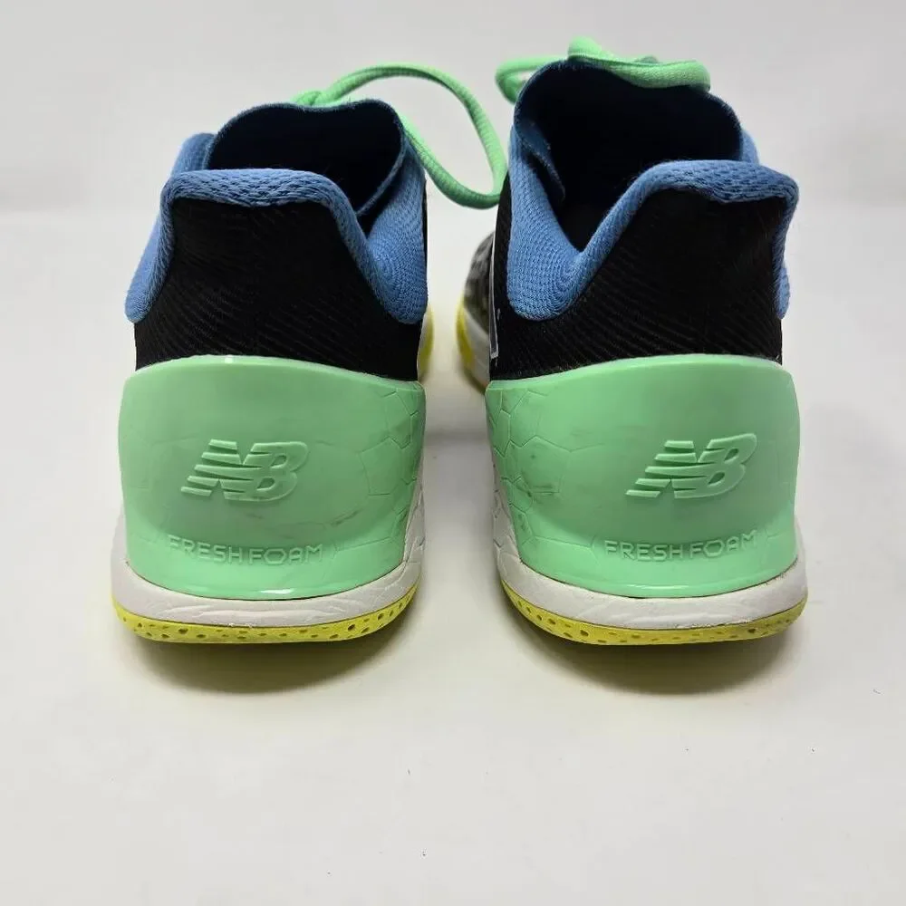 NEW BALANCE FRESH FOAM LAV V2 BLACK HERITAGE BLUE SAMPLE TENNIS SHOE MENS 10 - Picture 4 of 10